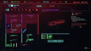 Epic Crafting Spec Char Incendiary Grenade Cyberpunk 2077 Location