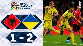 Roman Yaremchuk Goal | Albania vs Ukraine 1-2 Highlights | UEFA Nations League 2024