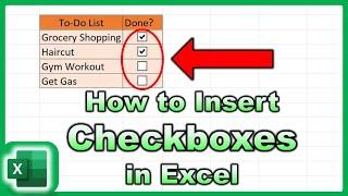 How to Insert Checkboxes in Excel (Super Easy)