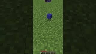 Destroy blue wool #minecraft #shorts