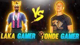 TONDE GAMER VS LAKA GAMER // 1 VS 1 RED NUMBER CUSTOM ROOM // BEST MATCH EVER // WHO WON??