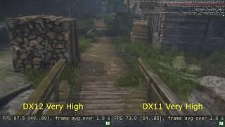 CRYENGINE 5 - DirectX 12 vs DirectX 11 Benchmark - GTX 780Ti