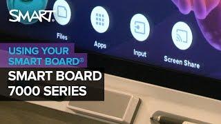 Getting started with your SMART Board 7000 (2018)