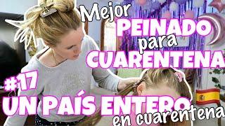 MEJOR PEINADO PARA LA CUARENTENA | Vlogdiario 17 (28/03/20) Familia Panda