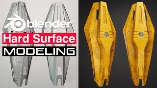 Blender Hard Surface Modeling _ Blender Timelapse _ Subdivision Modeling _ 4