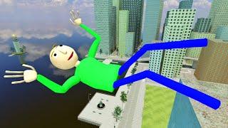 Baldi's Basics Ragdolls Physics (GMOD) Episode 604