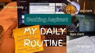 A day in a life of a banking aspirant  My To do list 