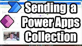 How to Send a Collection of Data from PowerApps to Power Automate | PowerApps (V2) | 2024 Tutorial