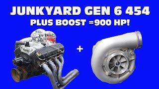 HOW TO MAKE CHEAP, JUNKYARD BBC HP! NA VS VORTECH SUPERCHARGED GEN 6 454. INTERCOOLER & HEAD TEST