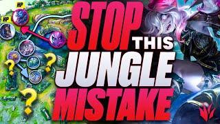 The Early Game Jungle MISTAKE That LOSES 95% Of Games!