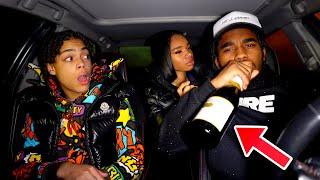 Drinking Fake Beer While Driving Rappers! (ft.Sugarhill Ddot)