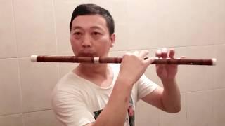 Concert Grade Professional Chinese Bamboo Flute Dizi sound（ Model:A005) @Dan Tang