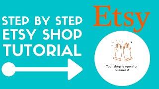 How To Start An Etsy Shop For Beginners | Etsy Store Setup Tutorial