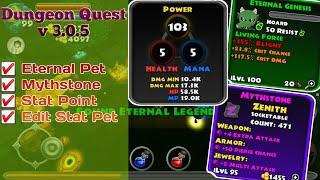 Dungeon Quest hack Mythstone &  Find Eternal Pet [Game Guardian] Without Root