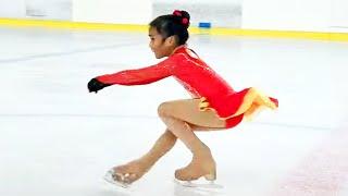 SIT SPIN Figure Skating Academy of A.Ryabinin Skater Sree Abiraame B.Chendren. Malaysia