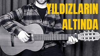 Gitar Dersi - YILDIZLARIN ALTINDA  Akor, Ritim Nasıl Çalınır? Kolay Çalınan Şarkılar - Baresiz Akor