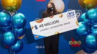 Canadian teen wins $48m lotto jackpot on first try