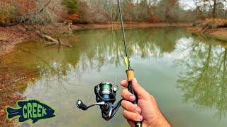 Fall Creek Bank Pan-Fishing