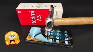 Xiaomi Redmi A3 Gorilla Glass & Screen Scratch Test | Durability Test |