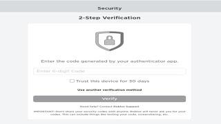 how to get passed the 2-step verification on roblox