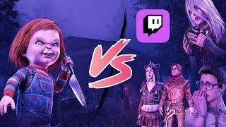 Chucky Vs Twitch Streamers DBD