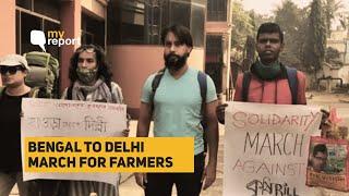 Farmers Protest: "Our March From Bengal to Delhi Is the Least We Can Do for Farmers" | The Quint