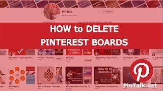 How to Delete Pinterest Boards