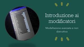 Corso di Blender ITA, Lezione 15 - Introduzione ai modificatori