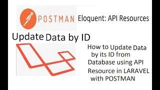 Part-4 API-CRUD using API Resource: Update Data in Database - Laravel