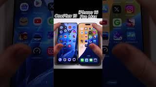 OnePlus 13 vs iPhone 16 Pro Max SpeedTest !!