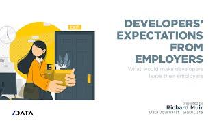 SlashData Sessions | Developers' expectations from employers