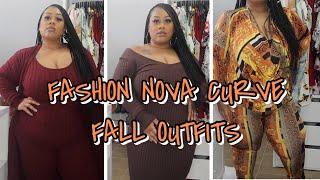 FASHION NOVA CURVE FALL EDITION OUTFIT IDEAS