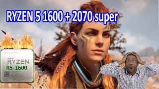 Horizon zero dawn + ryzen 5 1600 + Rtx 2070 super