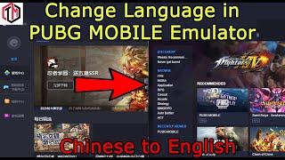 [Hindi]- How to change Language to English in PUBG Mobile Emulator - Gameloop || Mr.Tricks Master