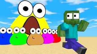 Monster School : Army of POU vs Monsters - Minecraft Animation