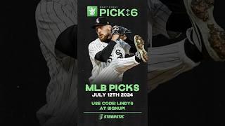 BEST MLB DraftKings Pick 6 Plays Today! | MLB Picks & Predictions | Friday 7/12/2024