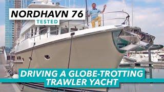 Nordhavn 76 yacht tour and sea trial | Inside a globe-trotting motor yacht | Motor Boat & Yachting