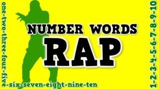 Number Words Rap (a song for spelling number words)