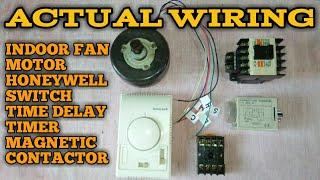 HOW TO WIRING SPLIT TYPE AIR-CON