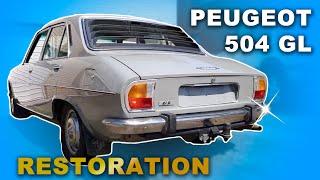 Peugeot 504 Car Restoration | *RARE* One Owner Peugeot 504 GL Find | Flip My Ride Ep 1