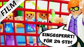 Playmobil Film deutsch 24 STUNDEN VON VERRÜCKTEM LEHRER in der Schule eingesperrt Kinderserie Vogel