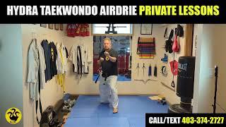 Hydra Taekwondo Airdrie Private Lessons: Call/Text: 403-374-2727