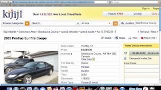 Kijiji Strathcona County - Used Cars and Trucks Available in the Edmonton Area in 2012