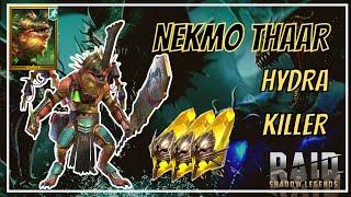 Nekmo Thaar is a Hydra Killer...Guaranteed Lego Showcase... | RAID SHADOW LEGENDS