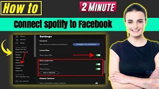 How to connect spotify to facebook 2024