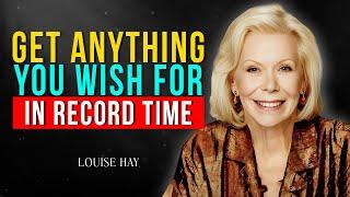 HOW TO MANIFEST ANYTHING YOU WANT IN RECORD TIME  - The Law of Rapid Results!