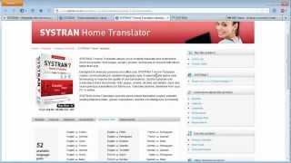 SYSTRAN Home Translator with Wordfast Classic
