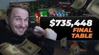 REACHING A $735,448 FINAL TABLE | Twitch Poker Stream (Top Highlights)