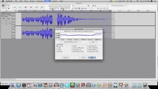 Audacity Compressor and Equalization