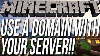 How To Use A Domain As Your Minecraft Server IP!!